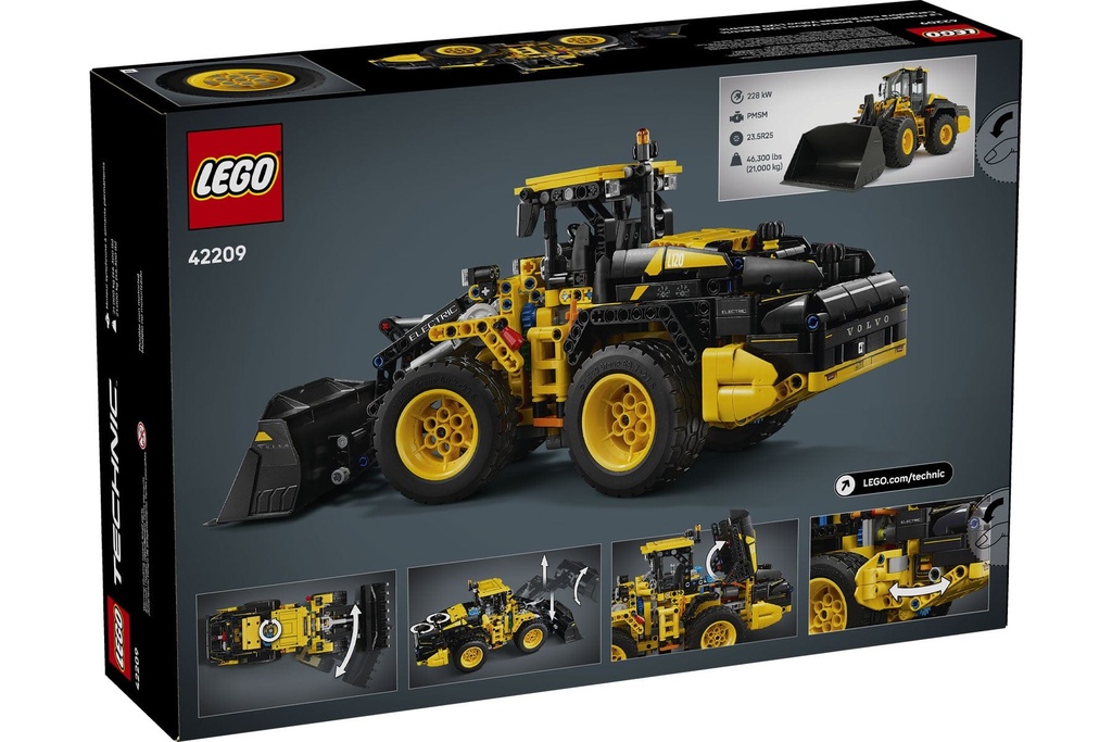 LEGO Technic Volvo L120 Electric Wheel Loader 42209
