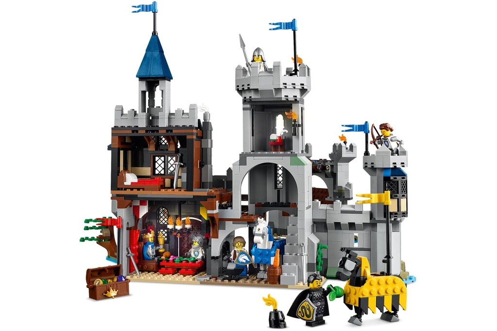 LEGO Creator 3-In-1 Medieval Horse Knight Castle 31168