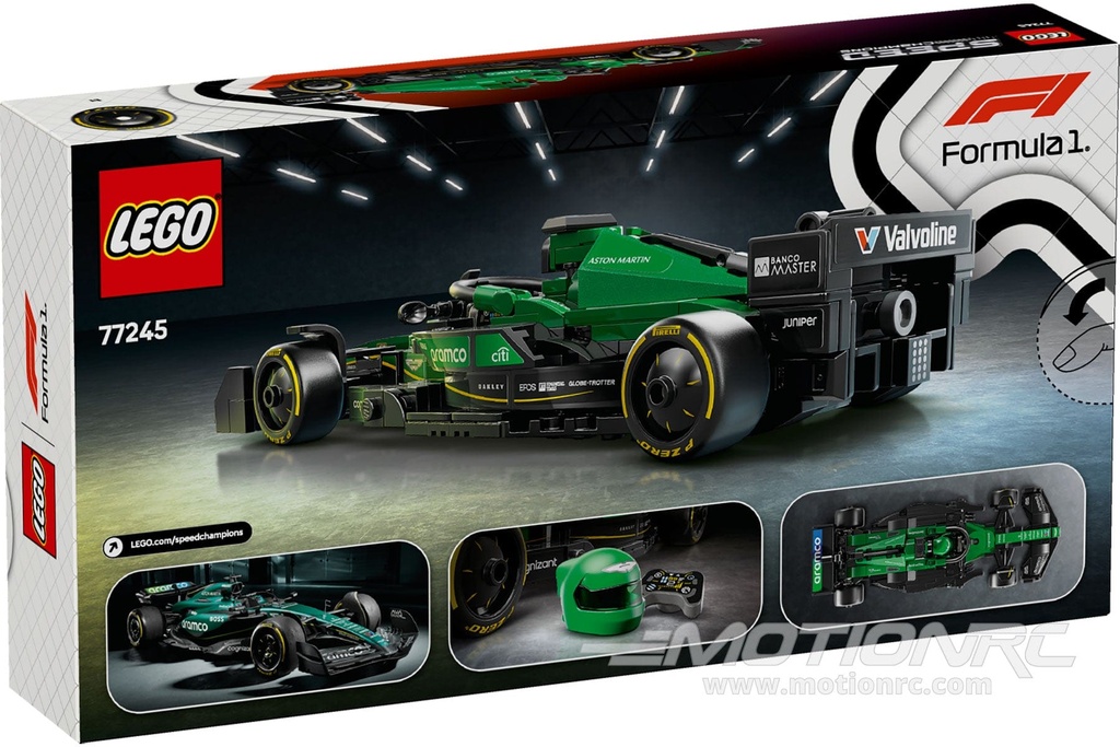 LEGO Speed Champions Aston Martin Aramco F1® AMR24 Race Car 77245