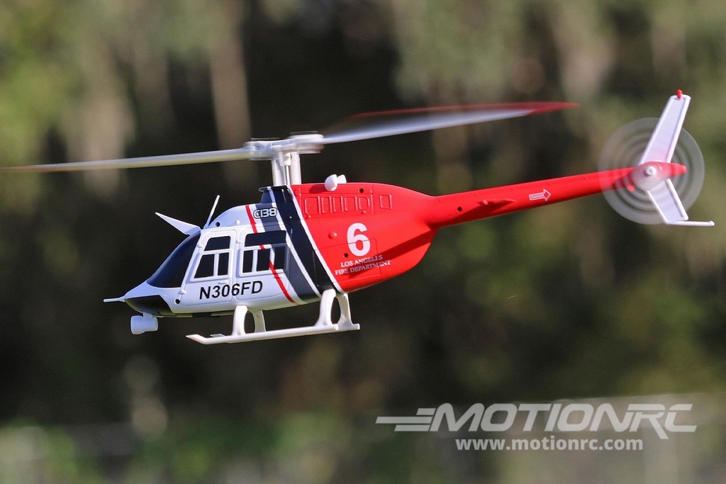 RotorScale Bell 206 150 Size Gyro Stabilized Helicopter - RTF RSH1019-001