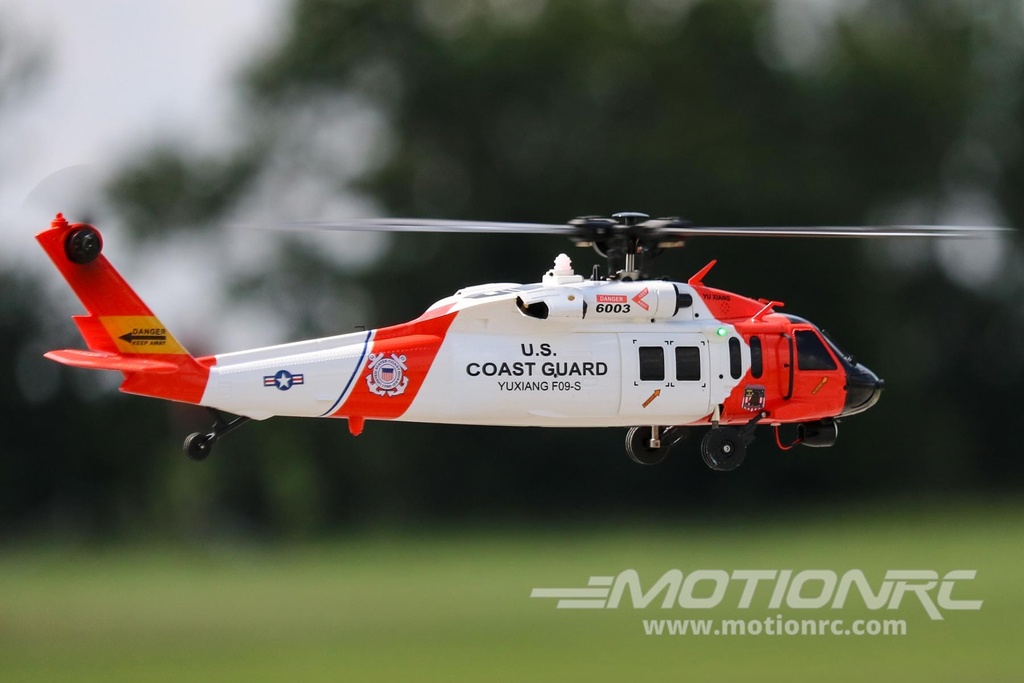RotorScale UH-60 Coast Guard 220 Size GPS Stabilized Helicopter - RTF - (OPEN BOX) RSH1011-001(OB)