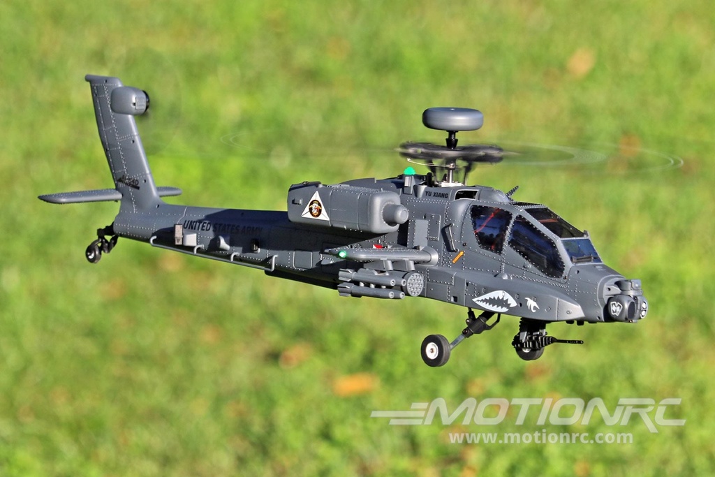 RotorScale AH-64 Apache 250 Size GPS Stabilized Helicopter - RTF RSH1018-001