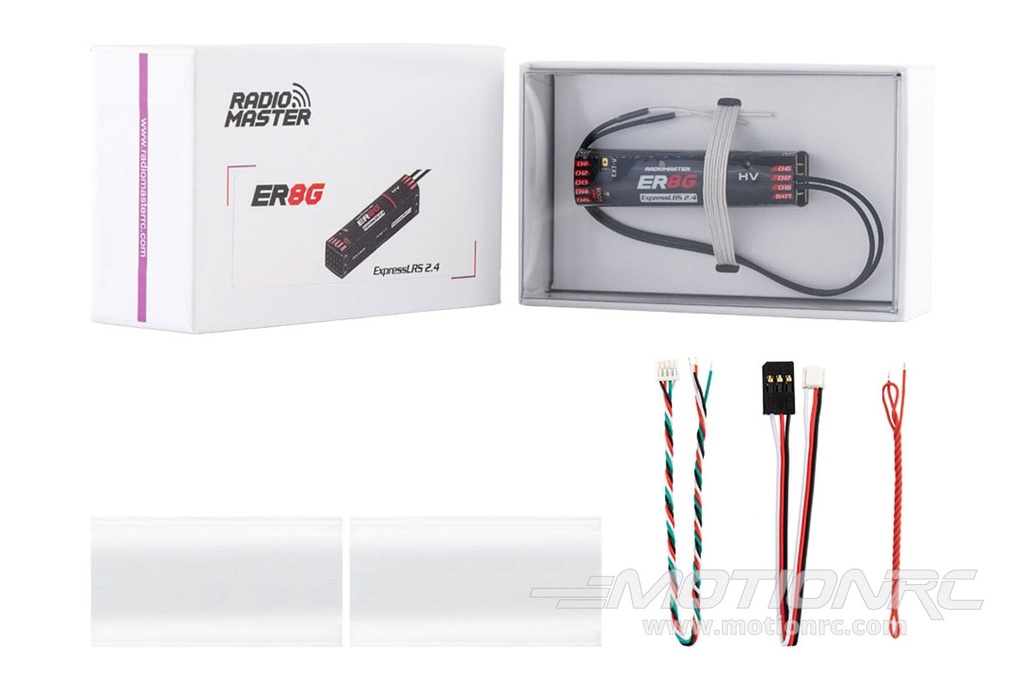 RadioMaster ER8G 8-Channel ELRS PWM Receiver HP0157-RX-ER8-G