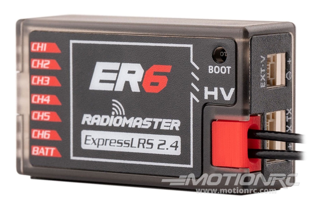 RadioMaster ER6 6-Channel ELRS PWM Receiver HP0157-RX-ER6