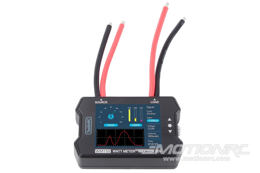 ToolkitRC WM150 150A Advanced Watt Meter and Power Analyzer TK30600