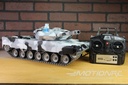 Heng Long German Leopard 2A6 Winter Camo Professional Edition 1/16 Scale Battle Tank - RTR HLG3889-004