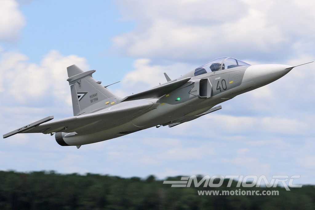 Freewing JAS-39 Gripen Grey 80mm EDF Jet - ARF PLUS FJ21825AP