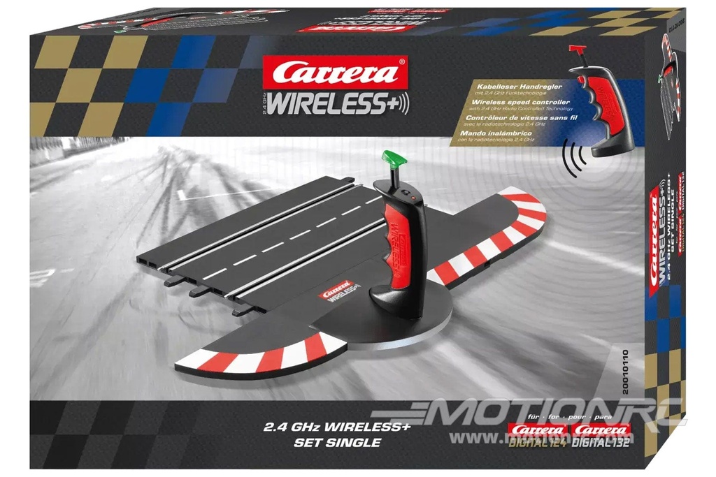 Carrera Single Wireless 2.4 GHz Controllers for Digital 1/24 and 1/32 Sets CRE20010110