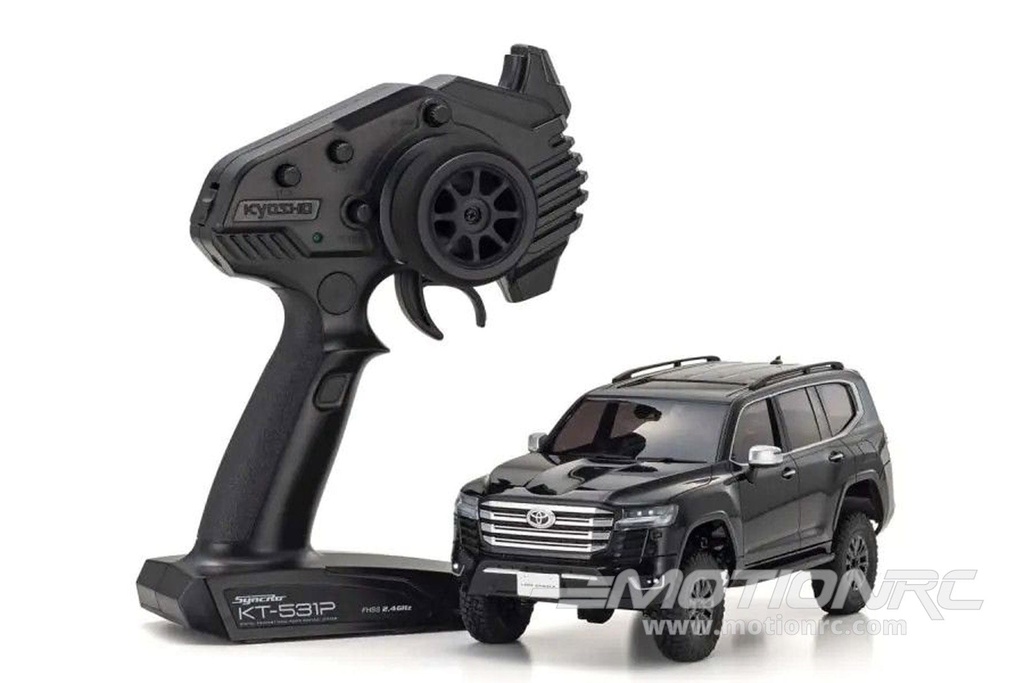 Kyosho Mini-Z 4x4 Black Toyota Land Cruiser 300 1/27 AWD Truck - RTR KYO32533BK