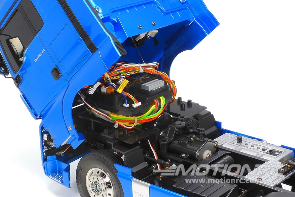 Tamiya MAN TGX 26.540 6x4 XLX Light Metallic Blue 1/14 Scale RC Tractor Truck - KIT TAM56370