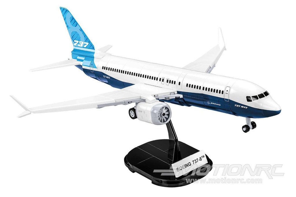 COBI Boeing 737-8 Passenger Jet 1:110 Scale Building Block Set COBI-26608