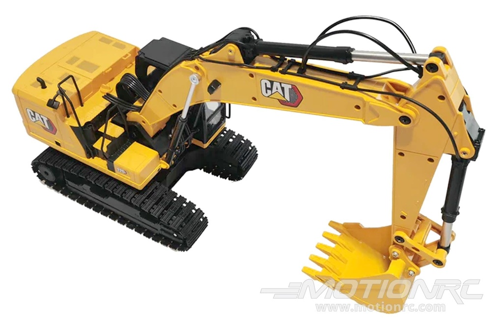 Diecast Masters 1/16 Scale Caterpillar 320 Diecast Excavator with Bucket, Grapple Hook, and Hammer Attachments - RTR DCM28005