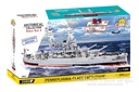 COBI Pennsylvania-Class Battleship 1:300 Scale 2 in 1 USS Arizona or USS Pennsylvania Executive Edition Building Block Set COBI-4842
