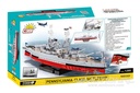 COBI Pennsylvania-Class Battleship 1:300 Scale 2 in 1 USS Arizona or USS Pennsylvania Executive Edition Building Block Set COBI-4842