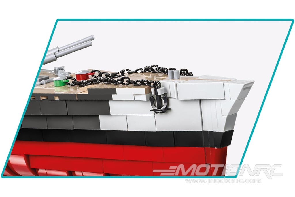 COBI Tirpitz Battleship 1:300 Scale  Building Block Set COBI-4839