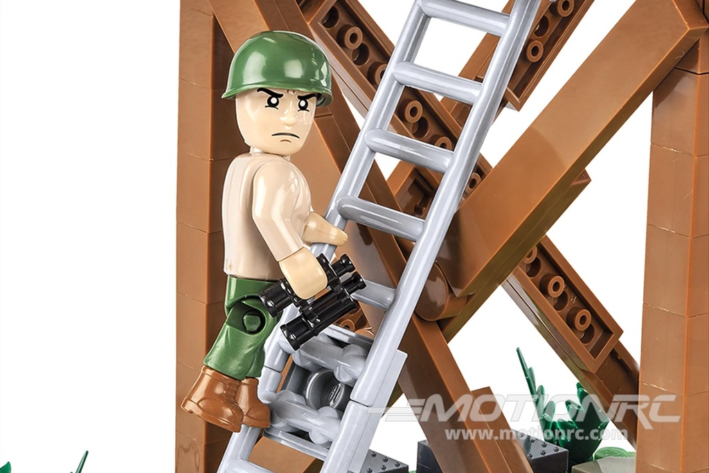 COBI Company of Heroes 3 US Air Support Center Building Block Set COBI-3042