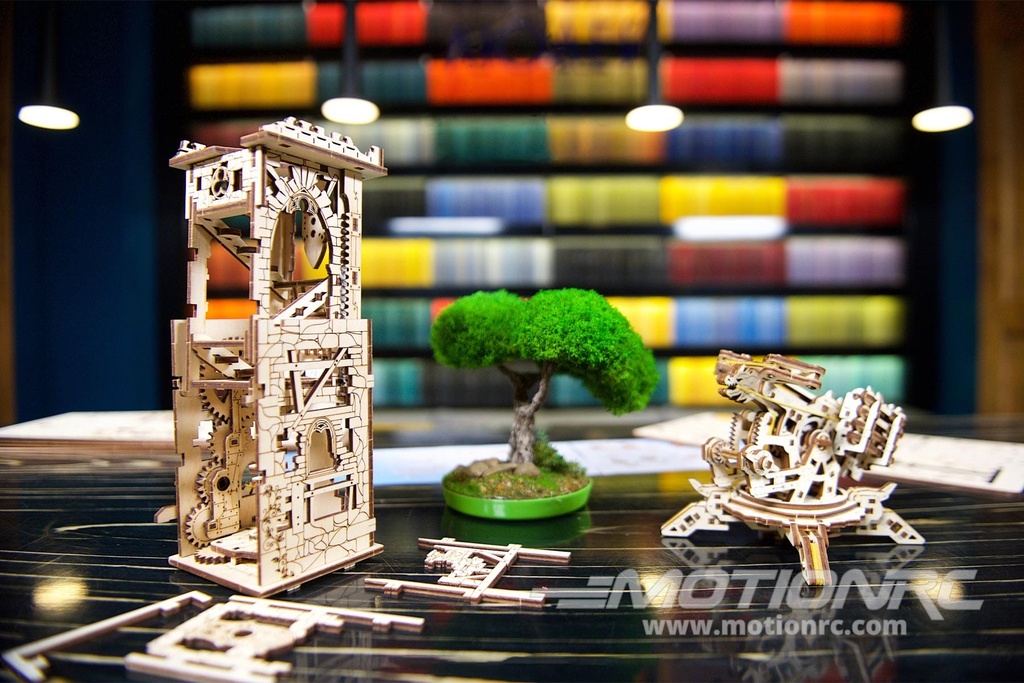 UGears Archballista-Tower Mechanical 3D Wooden Model Kit UTG0034