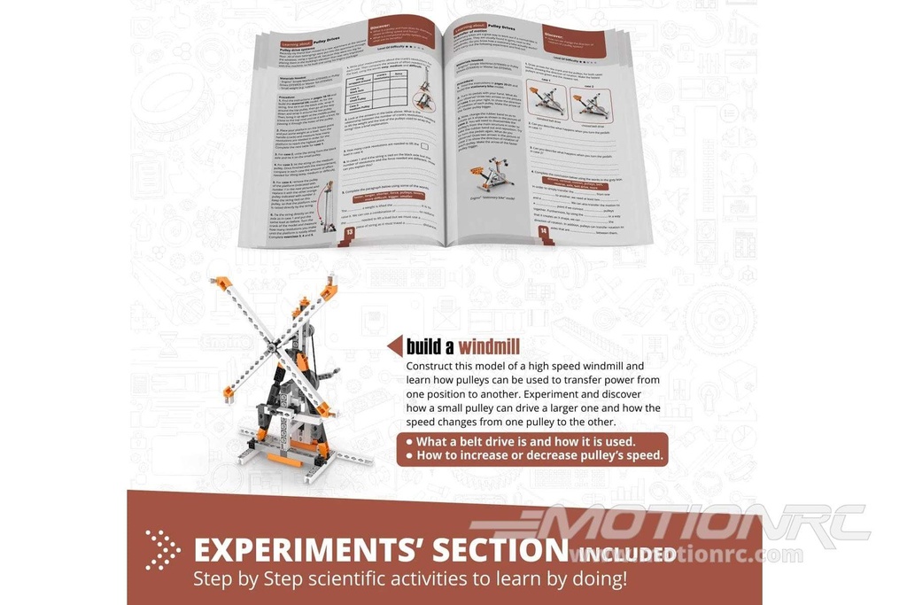 Engino STEM Mechanics - Pulley Drives ELE-ENGSTEM03