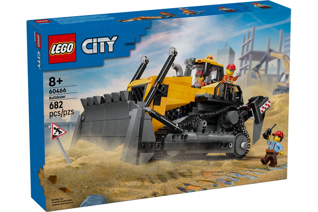 LEGO City Yellow Bulldozer