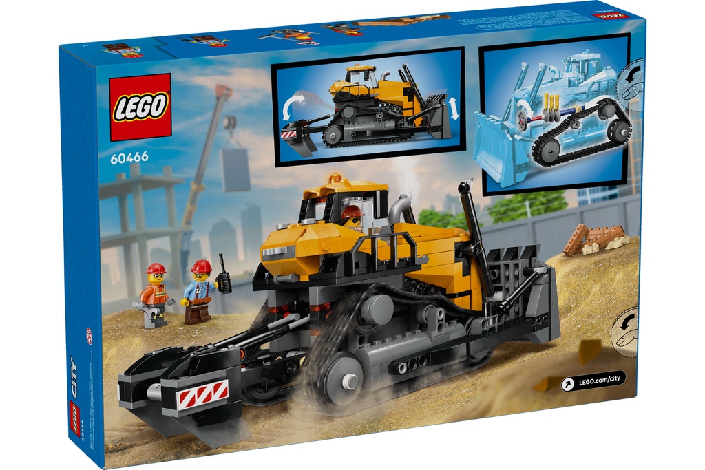LEGO City Yellow Bulldozer