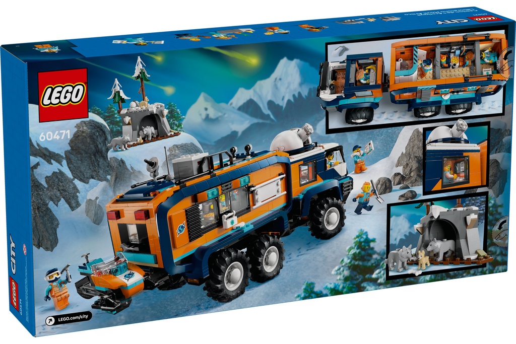 LEGO City Arctic Explorer Science Lab Truck