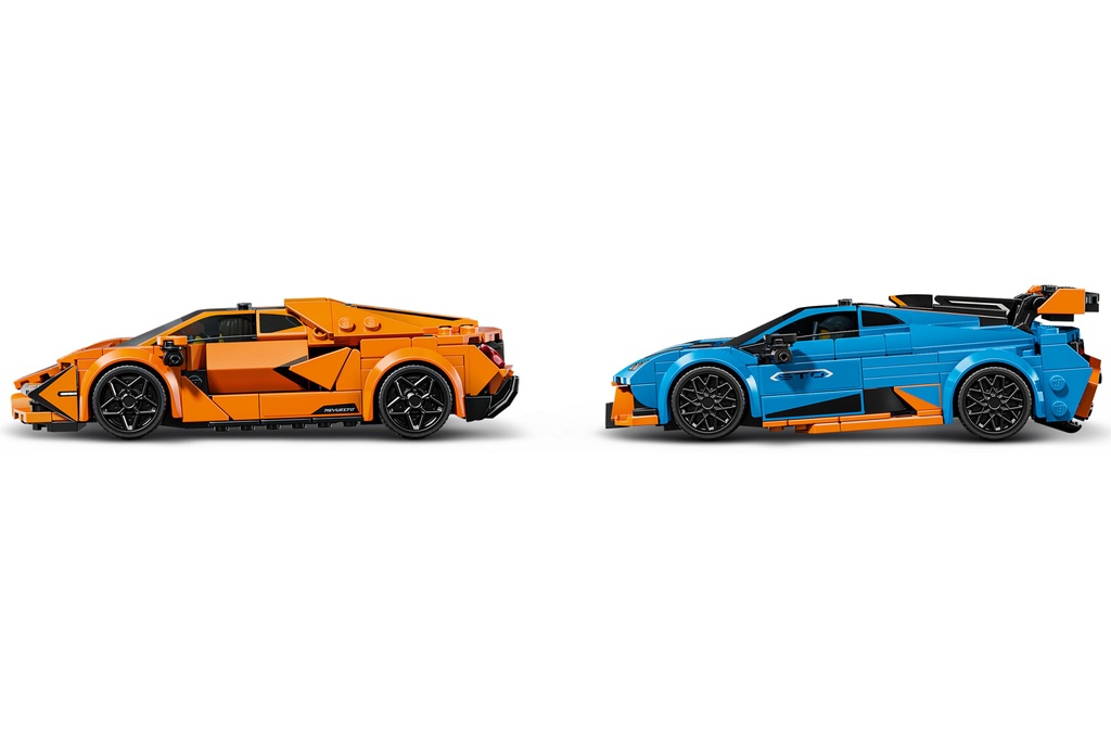 LEGO Speed Champions Lamborghini Revuelto & Huracán STO