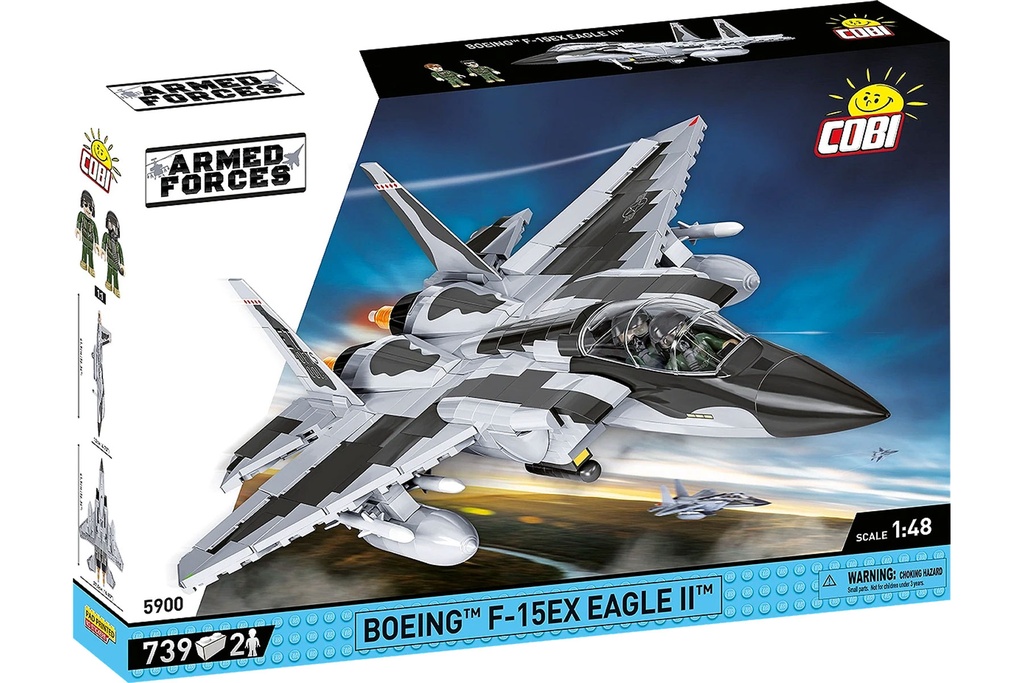 COBI Boeing F-15EX Eagle II 1:48 Scale Building Block Set