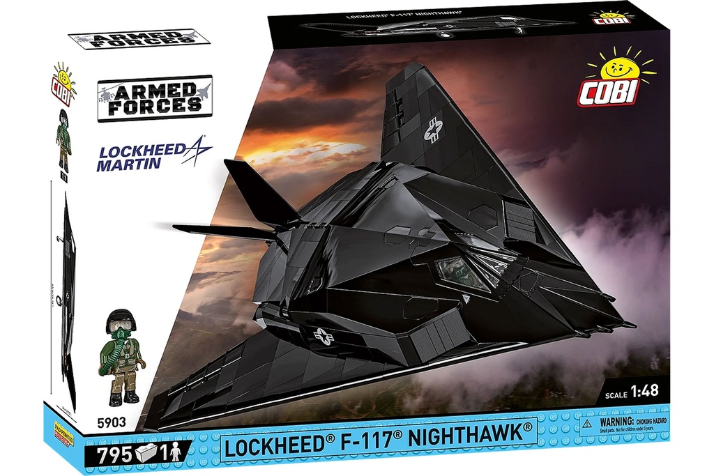 COBI Lockheed F-117 Nighthawk 1:48 Scale Building Block Set