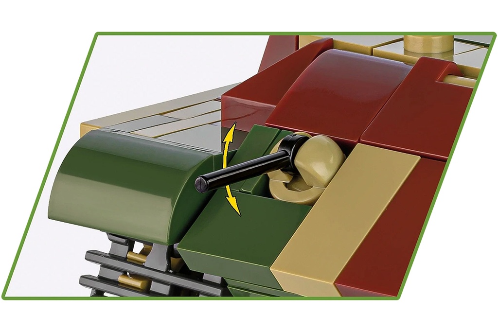 COBI Pz.Kpfw. VI B Tiger II Königstiger Tank 1:48 Scale Building Block Set
