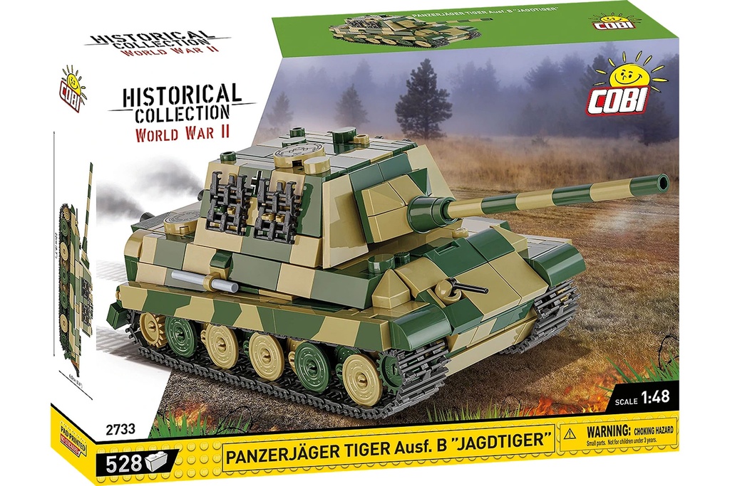COBI Panzerjäger Tiger Ausf.B Jagdtiger Tank 1:48 Scale Building Block Set