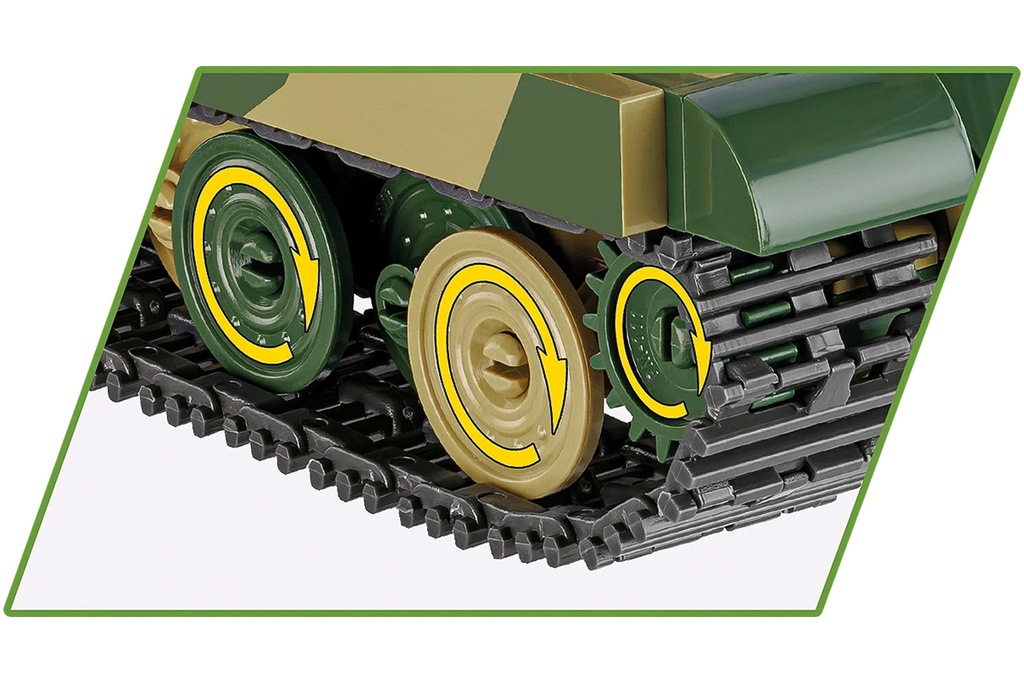COBI Panzerjäger Tiger Ausf.B Jagdtiger Tank 1:48 Scale Building Block Set