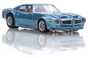 AFX Mega G+ HO Scale 1970 Firebird Formula 400 Atoll Blue Slot Car