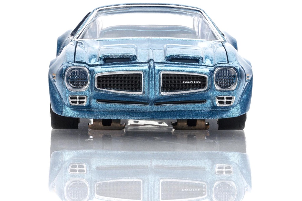AFX Mega G+ HO Scale 1970 Firebird Formula 400 Atoll Blue Slot Car