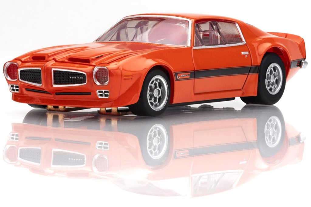 AFX Mega G+ HO Scale 1972 Firebird Formula 400 Sundance Orange Slot Car