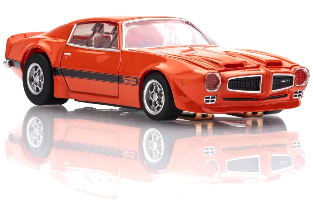 AFX Mega G+ HO Scale 1972 Firebird Formula 400 Sundance Orange Slot Car