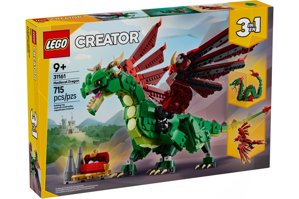 LEGO Creator 3-In-1 Medieval Dragon