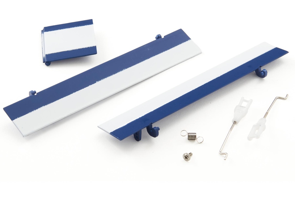 Freewing 90mm EDF PLAAF J-10A Blue/White Nose Gear Door Set