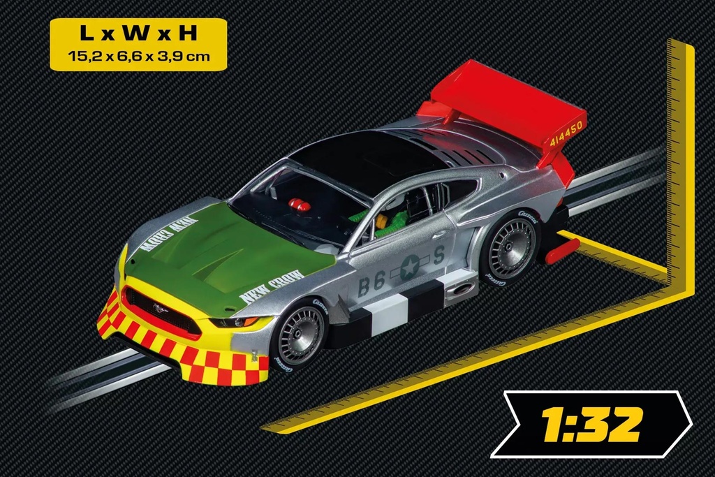 Carrera Ford Mustang GTY "New Crow" Slot Car