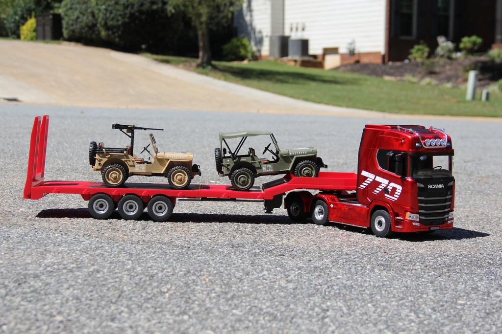 Huina Scania 770S Red 1/18 Scale Semi Tractor - RTR