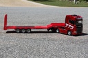 Huina 1/18 Scale Red Platform Semi Trailer - RTR