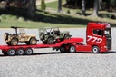 Huina 1/18 Scale Red Platform Semi Trailer - RTR
