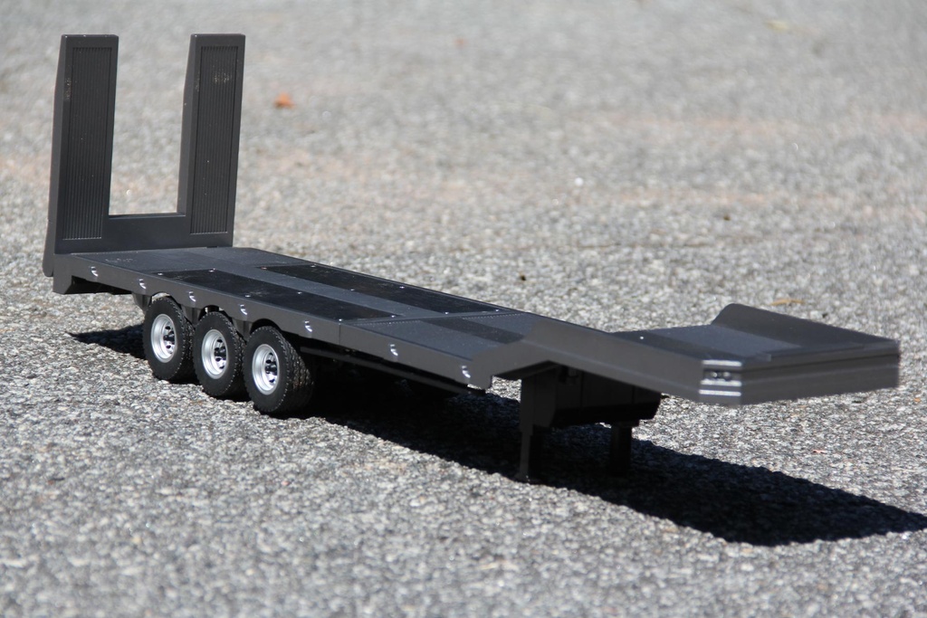 Huina 1/18 Scale Grey Platform Semi Trailer - RTR
