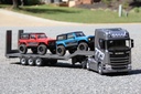 Huina 1/18 Scale Grey Platform Semi Trailer - RTR