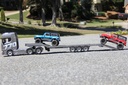 Huina 1/18 Scale Grey Platform Semi Trailer - RTR