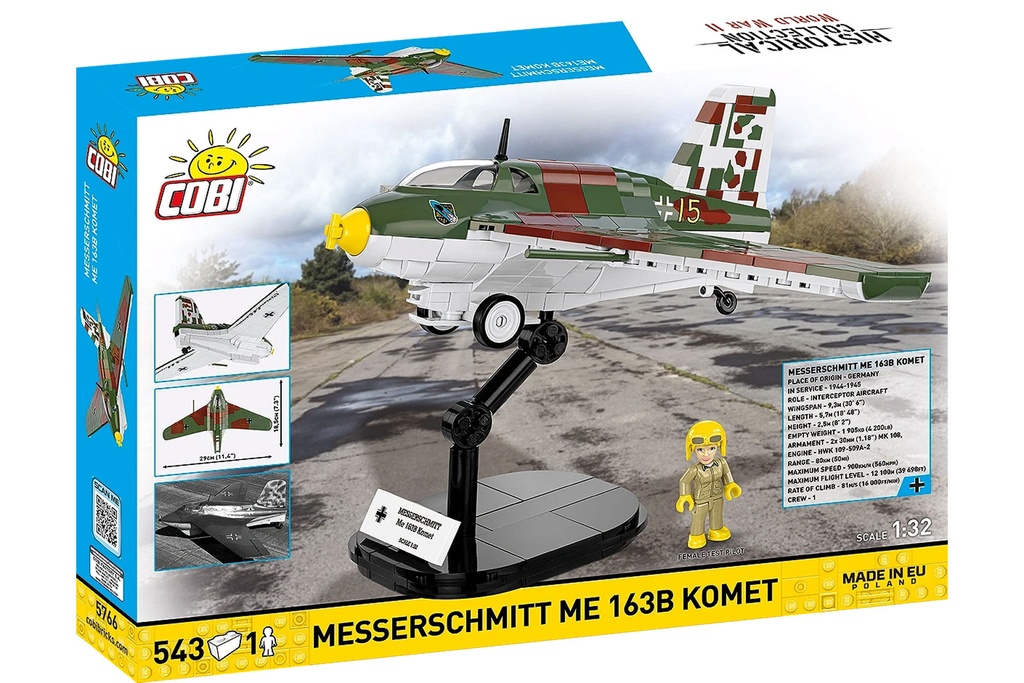 COBI Messerschmitt Me 163B Komet 1:32 Scale Building Block Set