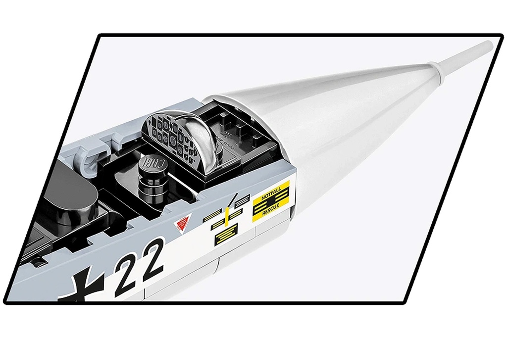COBI Lockheed F-104 Starfighter "JaboG 33 Squadron" 1:48 Scale Building Block Set