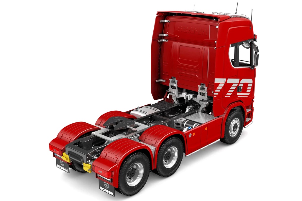 Kabolite K770S Red Scania 770S 1/14 Scale 6x6 Tractor - RTR