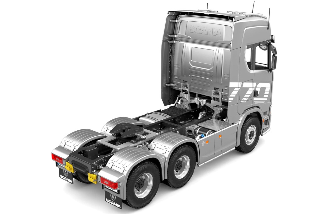 Kabolite K770S Silver Scania 770S 1/14 Scale 6x6 Tractor - RTR