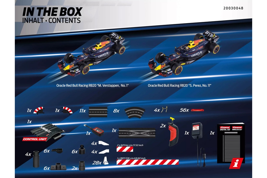 Carrera Race of the Champions 1/32 Scale Digital Slot Car Set