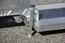 Double Eagle 1/14 Scale Metal Double-Axle Flatbed Lowboy Trailer - KIT